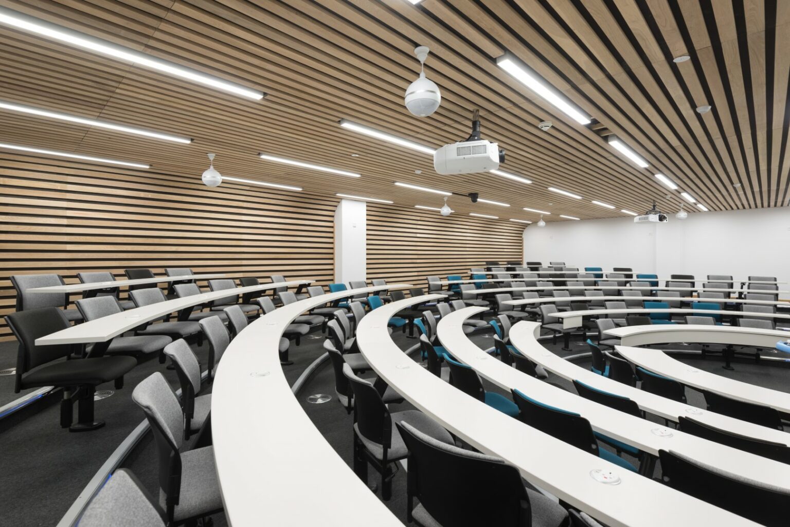 Inside Bristol Business school lecture hall